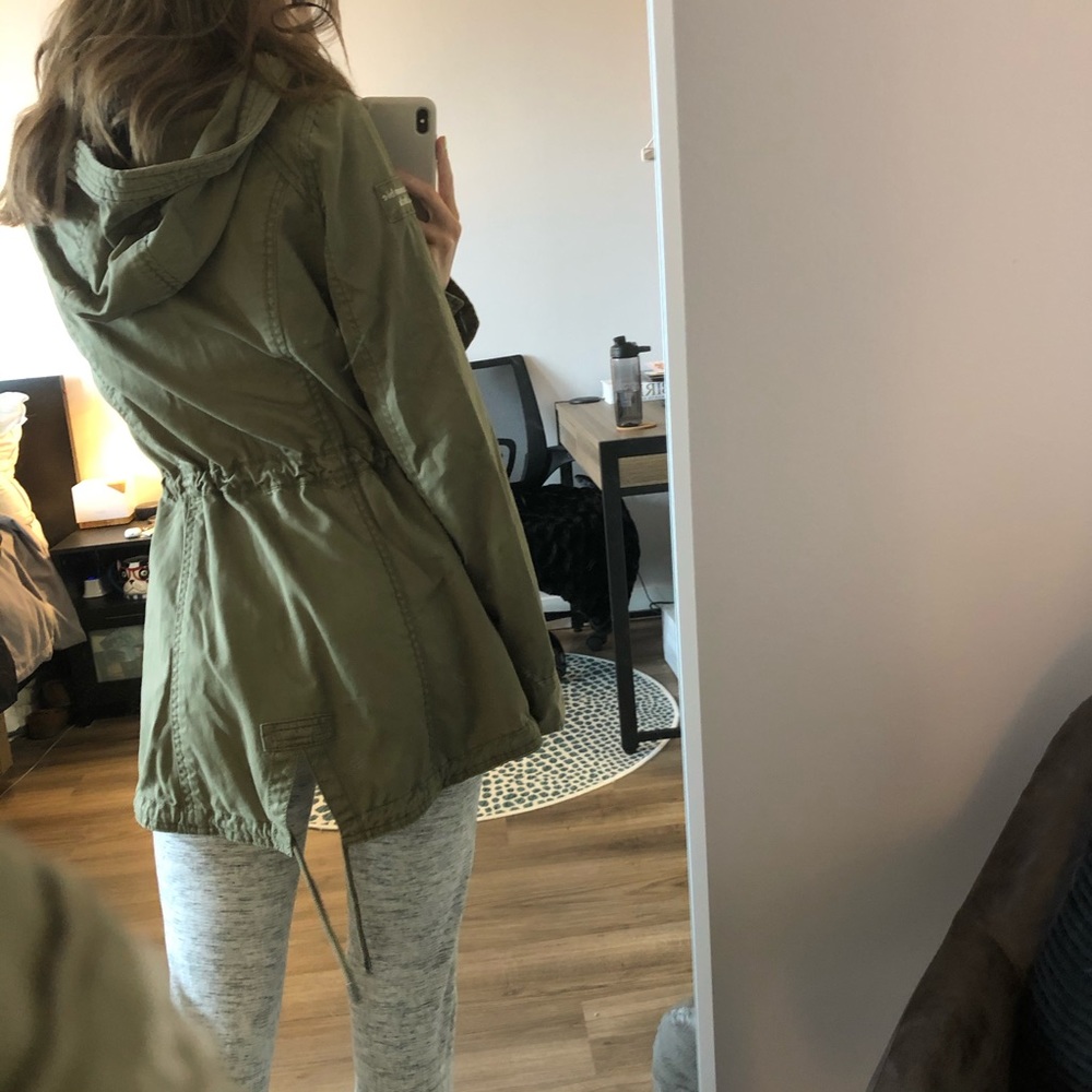 Abercrombie and Fitch green/khaki utility jacket